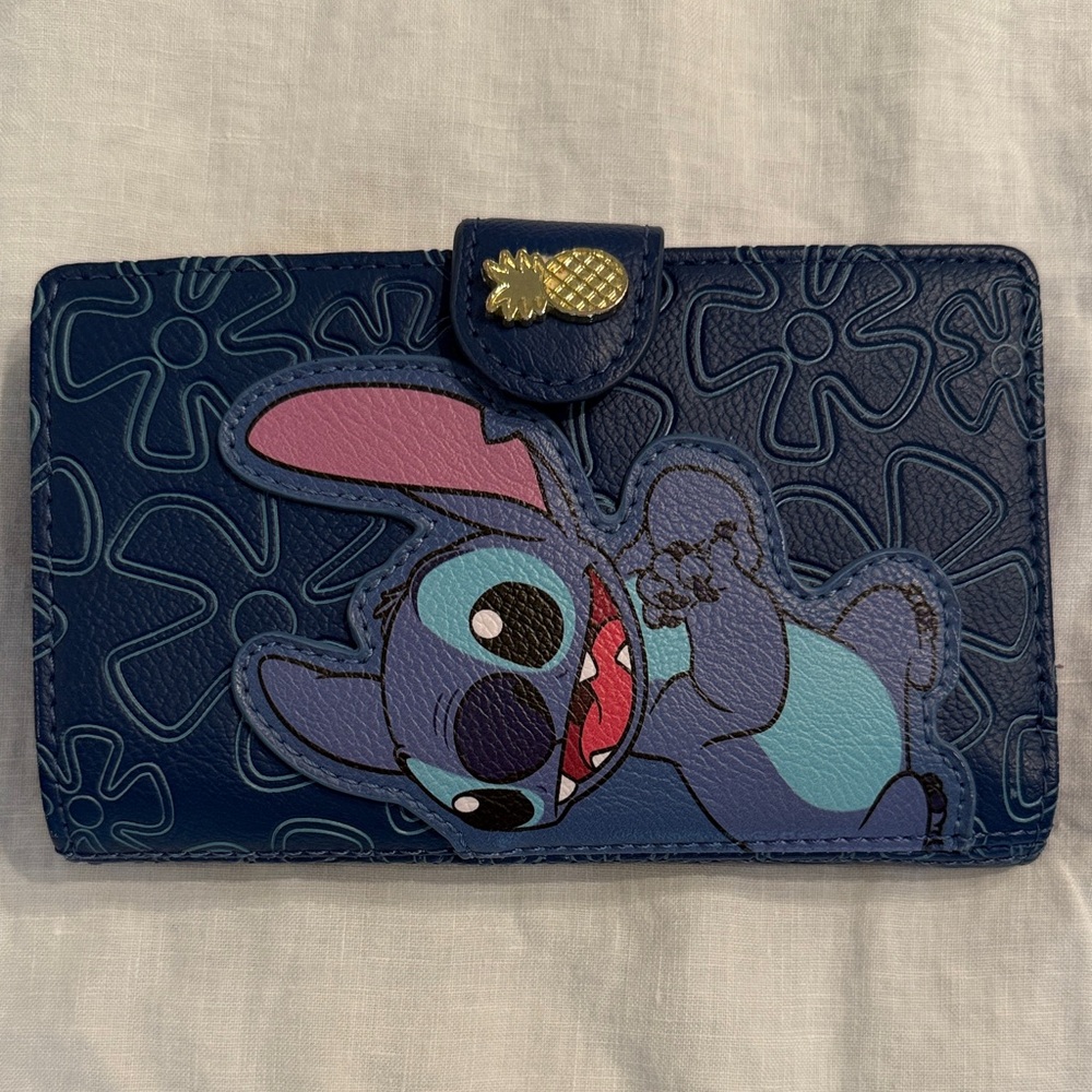 Loungefly Blue Stitch Wallet
